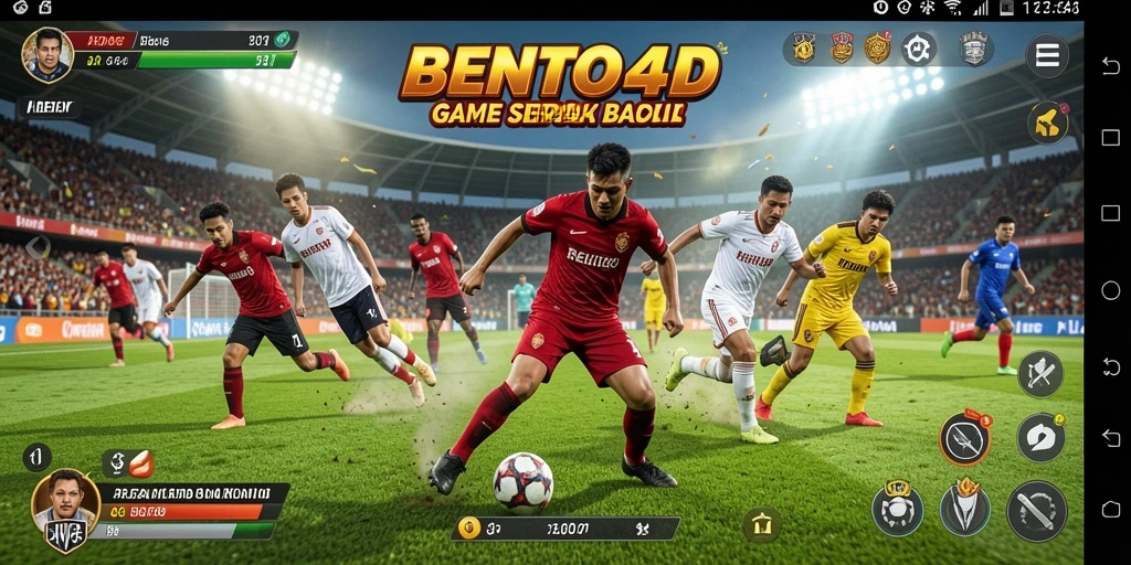 Tampilan gameplay BENTO4D yang menegangkan dan mendebarkan.