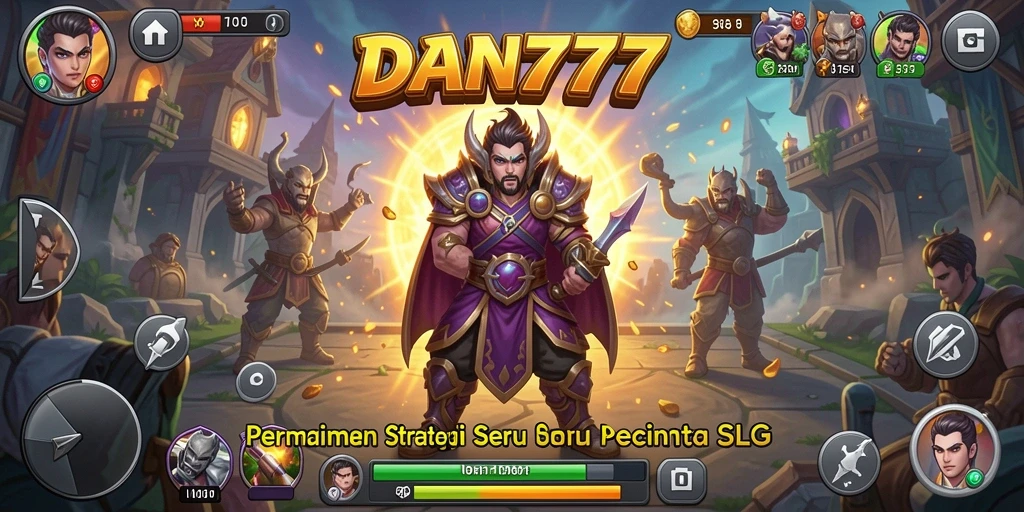 Tampilan menawan gameplay SLG yang mendebarkan.