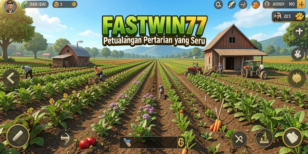 Tampilan gameplay menarik dari FASTWIN77 yang memukau.