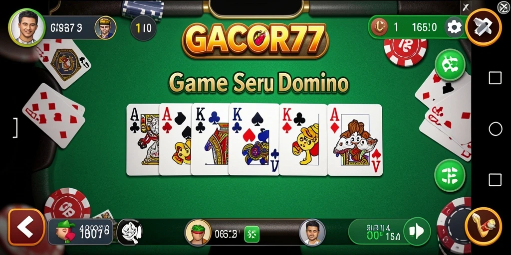 Gameplay GACOR77 yang menarik dengan pengalaman bermain domino.