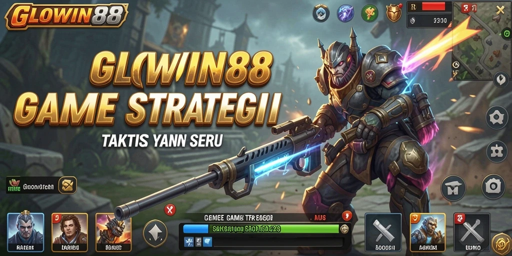 Tampilan gameplay seru dan strategis dari GLOWIN88.