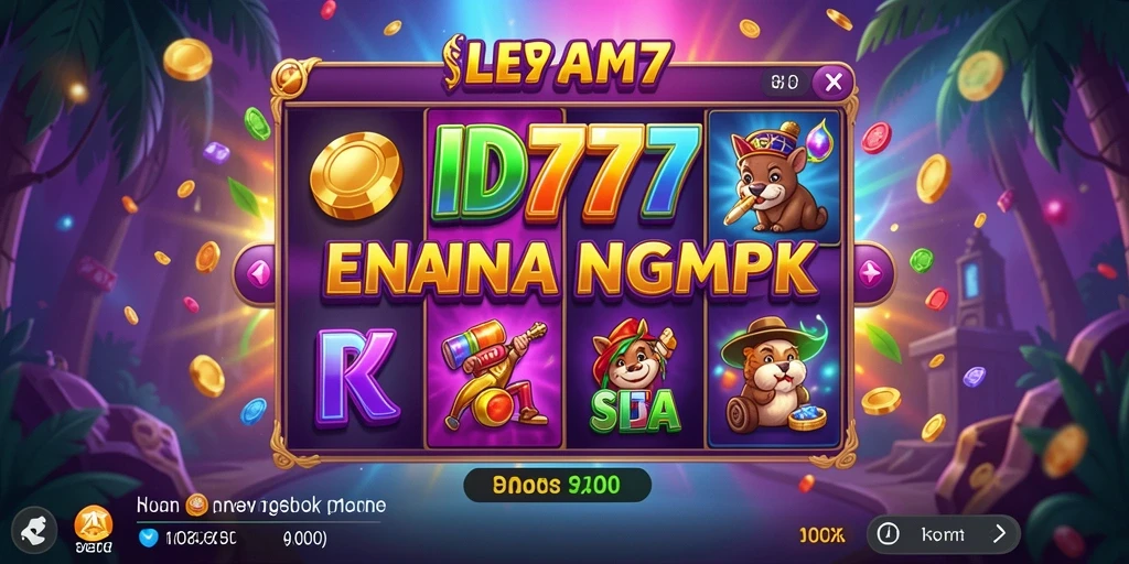 Menampilkan aksi gameplay menarik dari permainan Slot ID777.