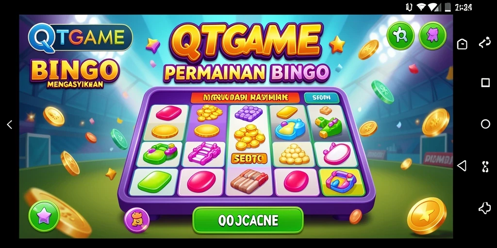 Tampilan gameplay seru dari QTGAME Bingo yang penuh aksi.