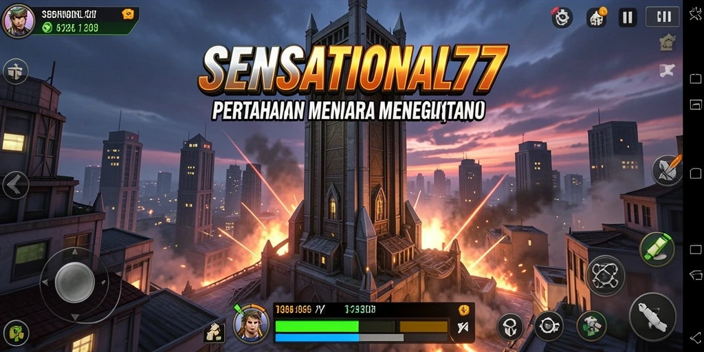 Tampilan aksi seru di SENSATIONAL77 saat mempertahankan basis.