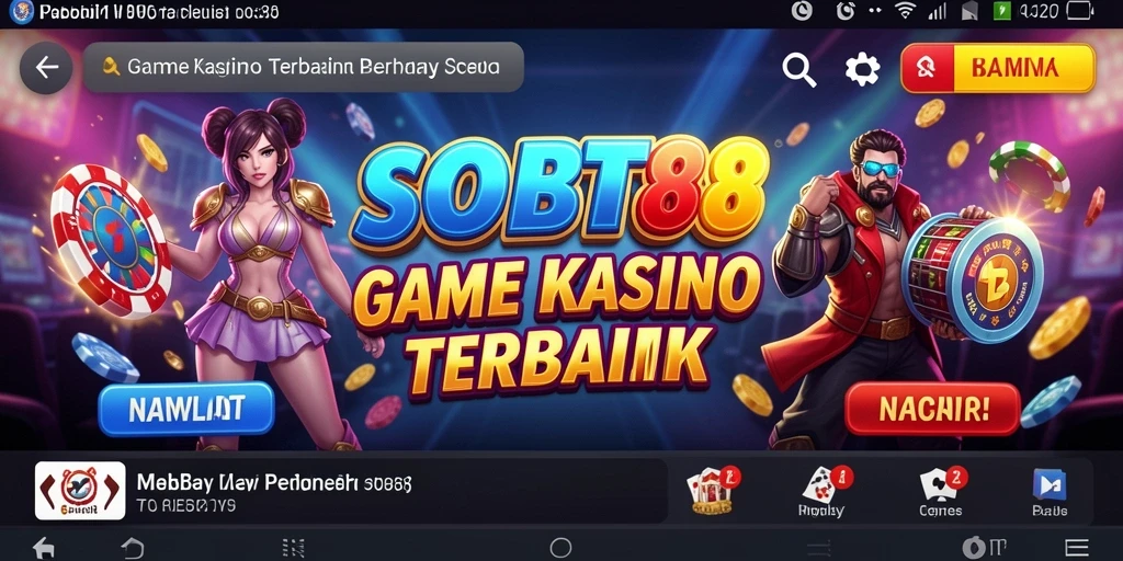 Tampilan menarik dari gameplay SOBET88 yang menggugah selera bermain.